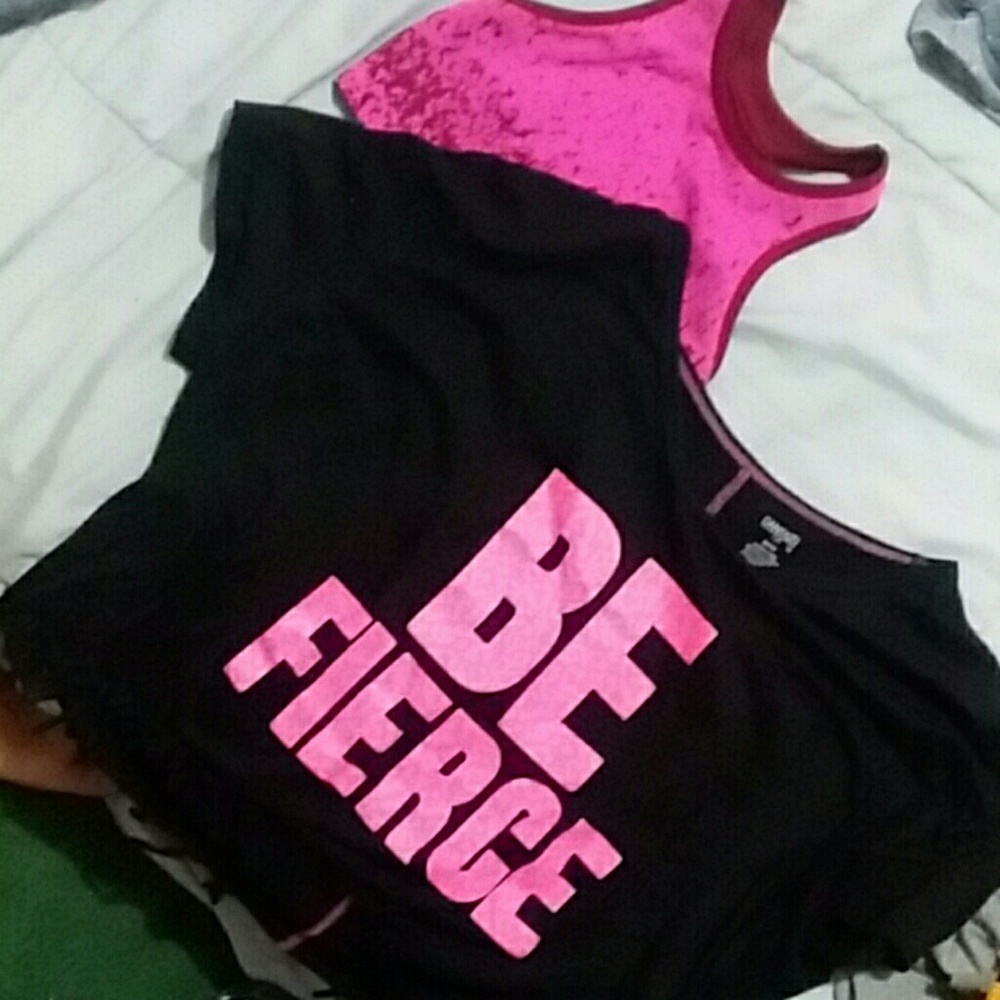 Shirt and sports bra